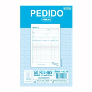 TALAO DE PEDIDO 1 VIA 1/8 50FLS