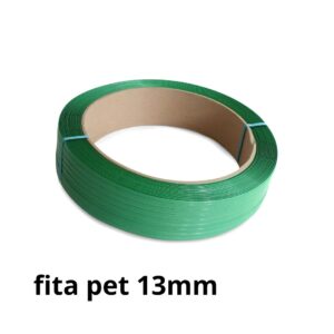 FITA DE ARQUEAR PET VERDE13MMX0,80 552MTS