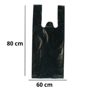 SACOLA PRETA 60X80