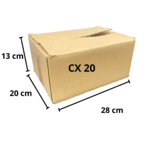 CAIXA PAPELÃO 20 E-COMMERCE C28 X L20 X A13