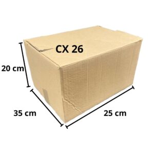 CAIXA PAPELÃO 26 E-COMMERCE C35 X L25 X A20