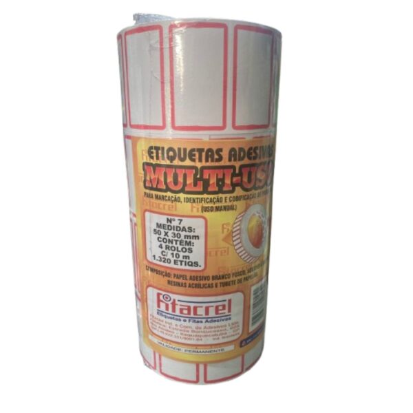 ETIQUETA N07 50X30MM C/330