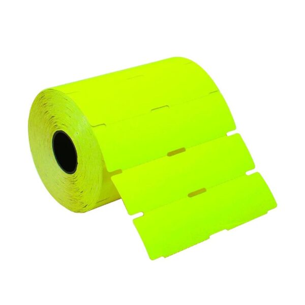 ETIQUETA P/ GONDOLA 110X30 VERDE