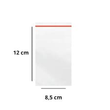 ZIP LOCK N4 - 8,5X12,5 C/100