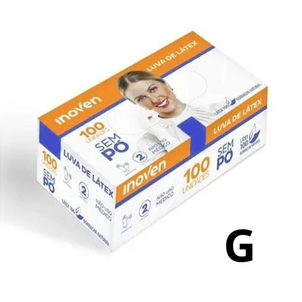 LUVA LATEX G SEM PÓ