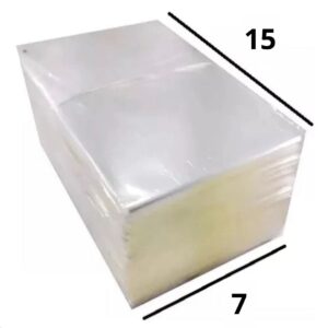 SACO PLASTICO PP 7X15X0,06(1000)