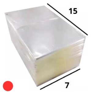 SACO PLÁSTICO PP 7X15X0,10(1000)