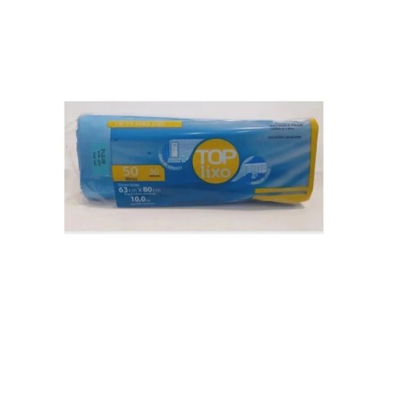SACO DE LIXO 50LTS AZUL 63X80 C/30