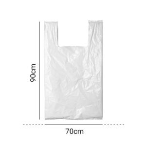 SACOLA BRANCA RECICLADA 70X90