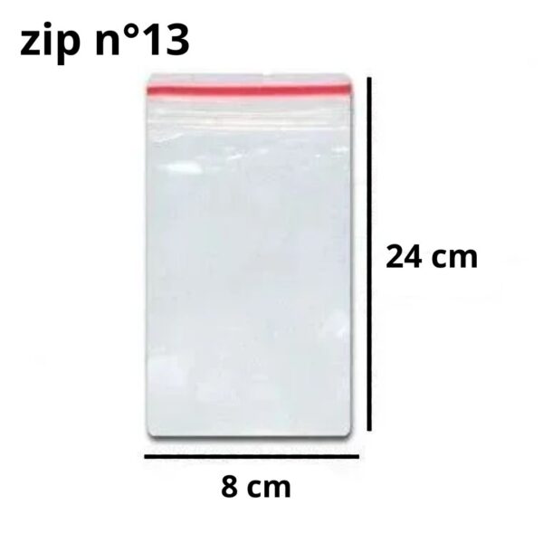 ZIP LOCK N13 - 8X24X0,08C/100
