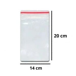 ZIP LOCK N7 - 14X20C/100