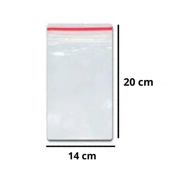 ZIP LOCK N7 - 14X20C/100