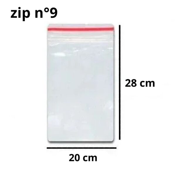ZIP LOCK N09 - 20X28C/100