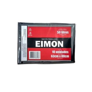 SACO DE LIXO 50LTS 63X80 C/10 FINO