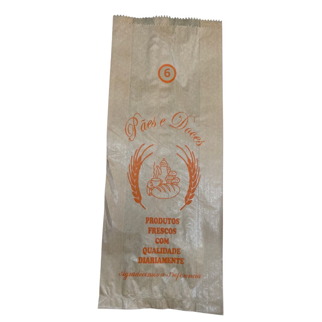 SACO PARA 6 PÃES C/500