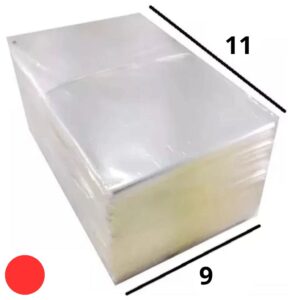 SACO PLÁSTICO PP 9X11x0,10 (1000)