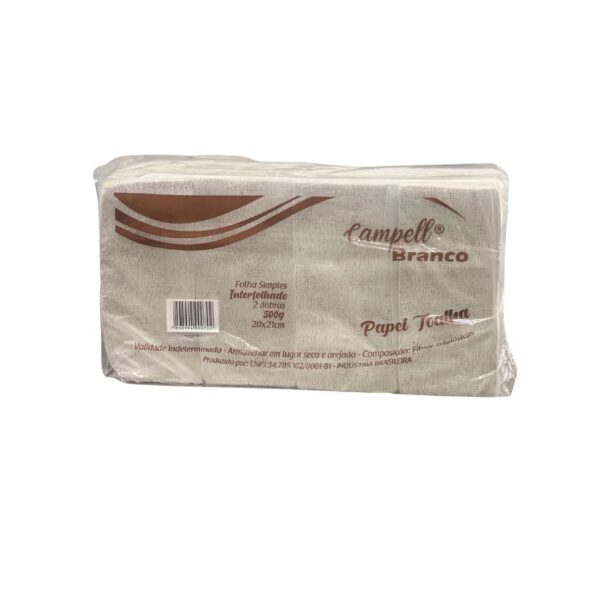 PAPEL INTERFOLHA BRANCO 20X21 C/1000