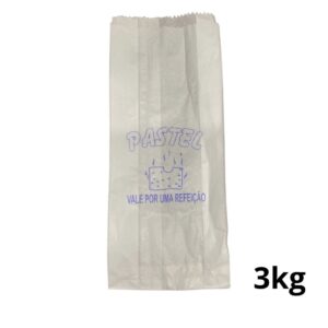 SACO PARA PASTEL BRANCO 3 KG C/500