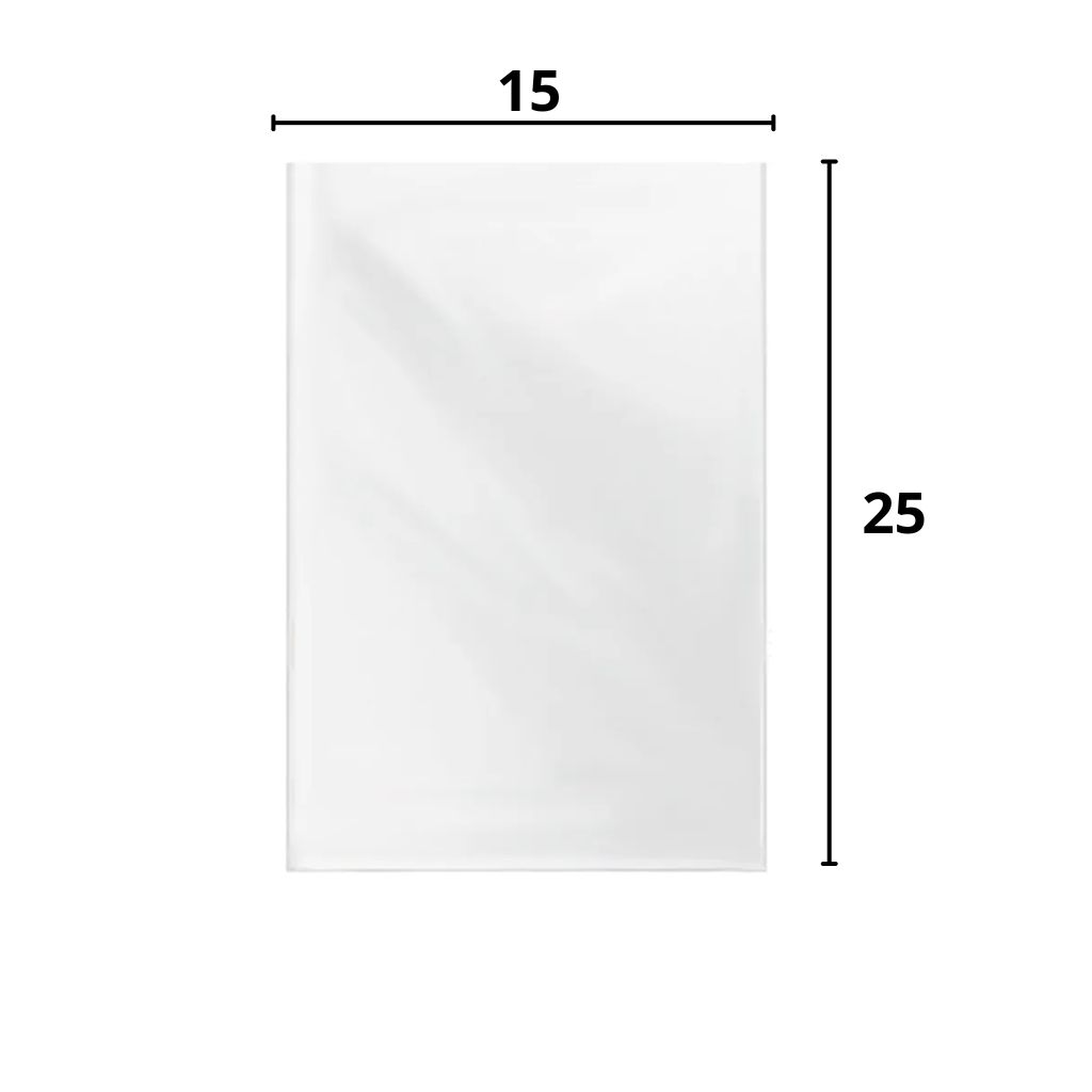 SACO PLÁSTICO PE 15X25 (0,15)