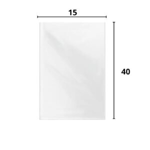 SACO PLÁSTICO PE 15X40X0,06