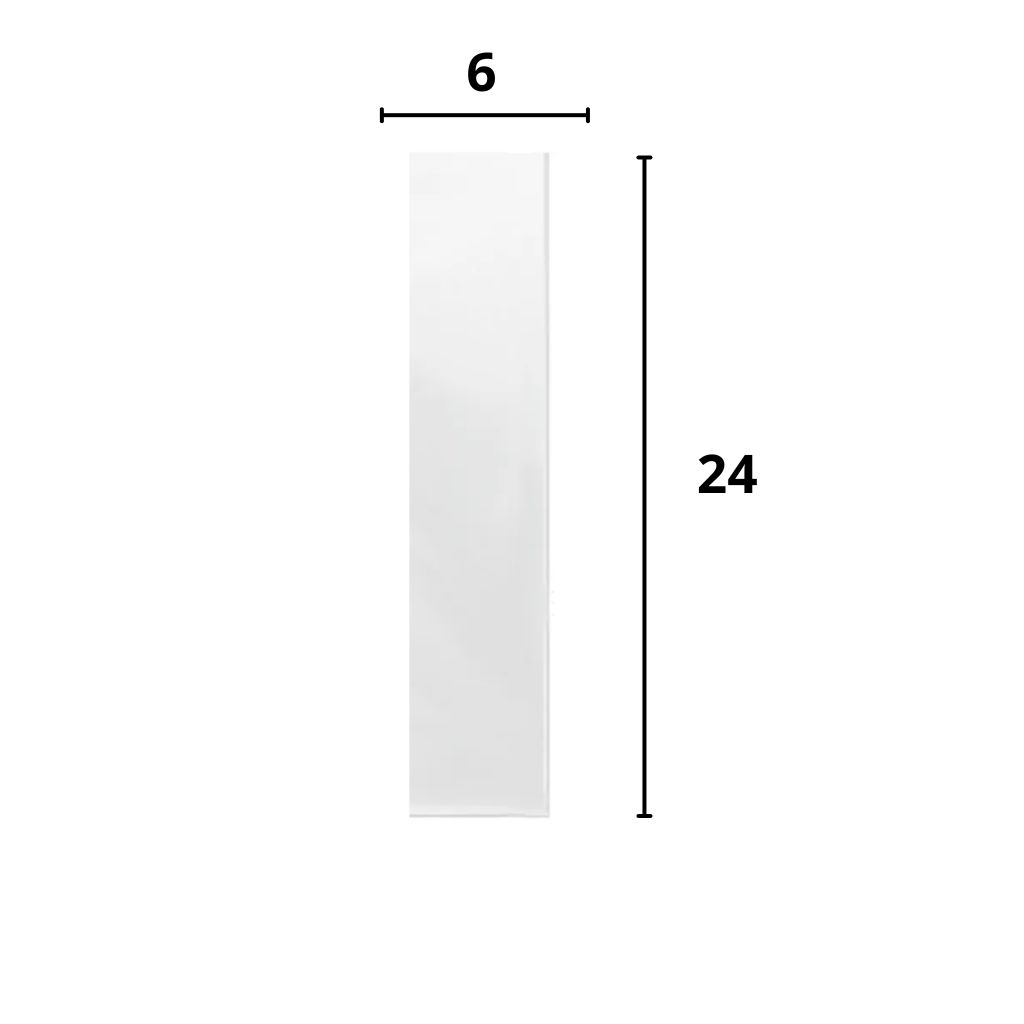SACO PLÁSTICO PE 06X24 (0,10)