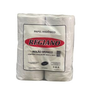 PAPEL HIGIENICO C/8 ROLOS BRANCO 300MTS