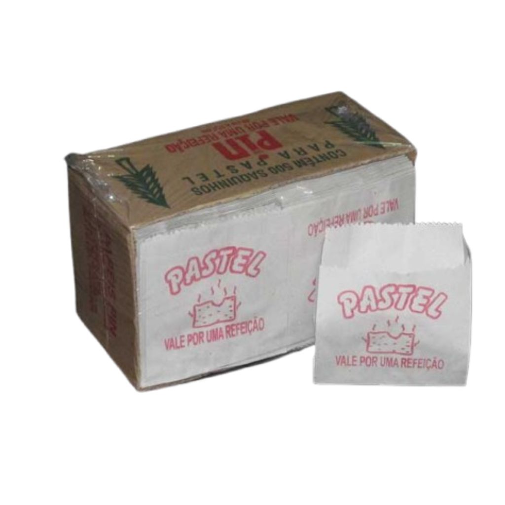 SACO PARA PASTEL BRANCO C/500 PEQUENO