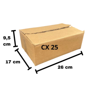 CAIXA PAPELÃO 25 E-COMMERCE C26 X L17 X A9,5