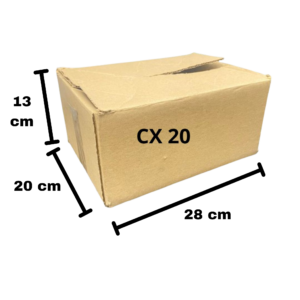 CAIXA PAPELÃO 20 E-COMMERCE C28 X L20 X A13