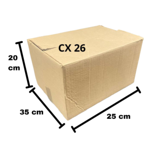 CAIXA PAPELÃO 26 E-COMMERCE C35 X L25 X A20