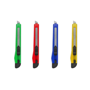 ESTILETE PLASTICO ESTREITO 9MM