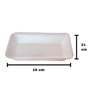 BANDEJA DE ISOPOR FUNDA BF2