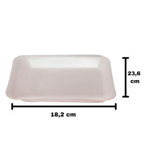 BANDEJA DE ISOPOR FUNDA BF3