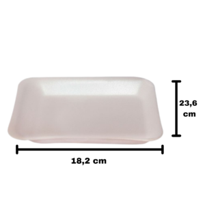 BANDEJA DE ISOPOR FUNDA N3