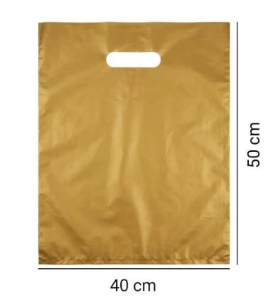 Sacola boca de palhaço transparente 40x50 cm para embalagens